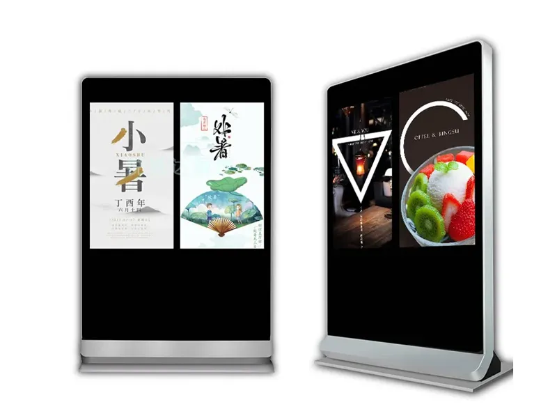 双屏立式广告机